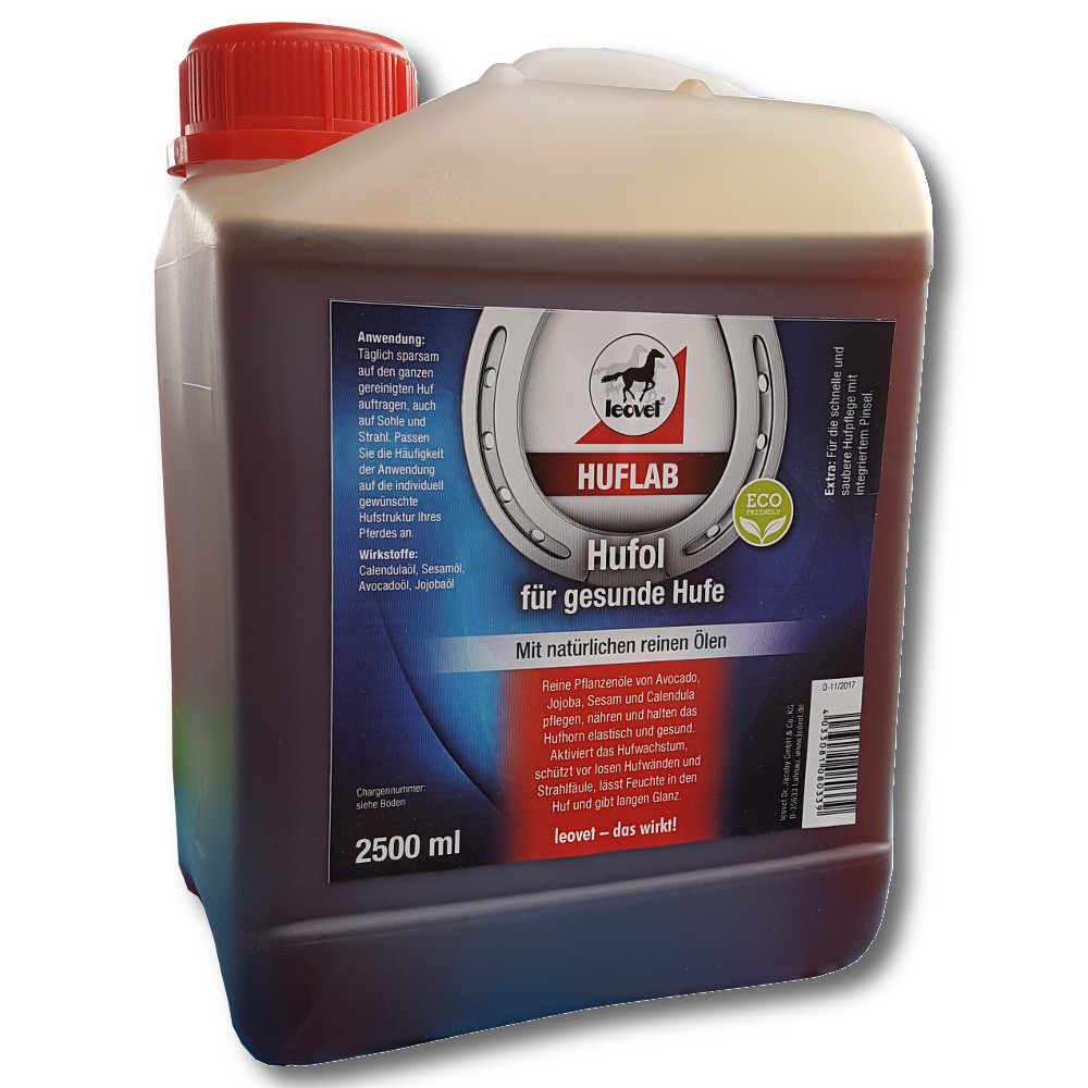 Leovet Huflab Hufoel 2500 Ml Hufpflege Strahlpflege Hufschutz Pferdehufpflege