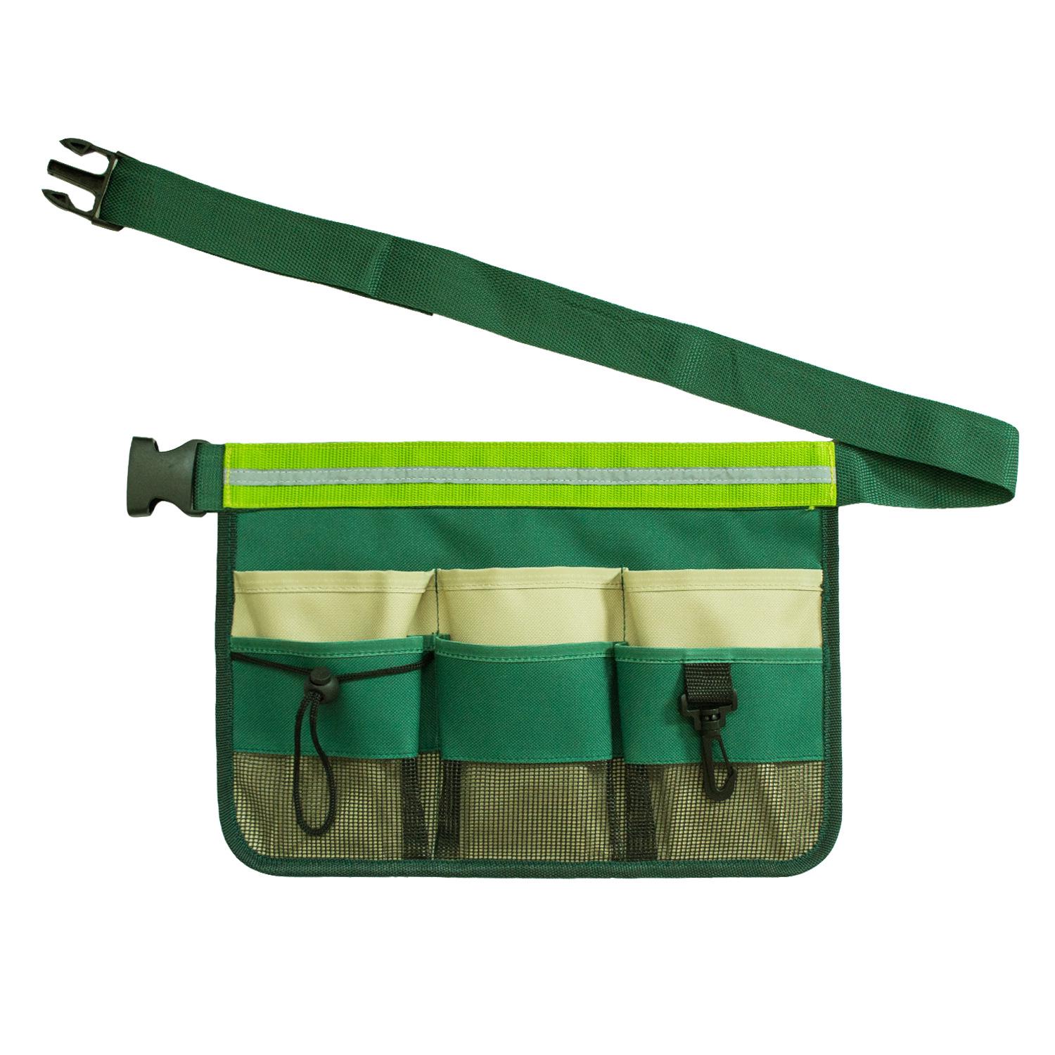 Ceinture porte-outils multi-poches en toile Oxford 600D, taille et bandoulière