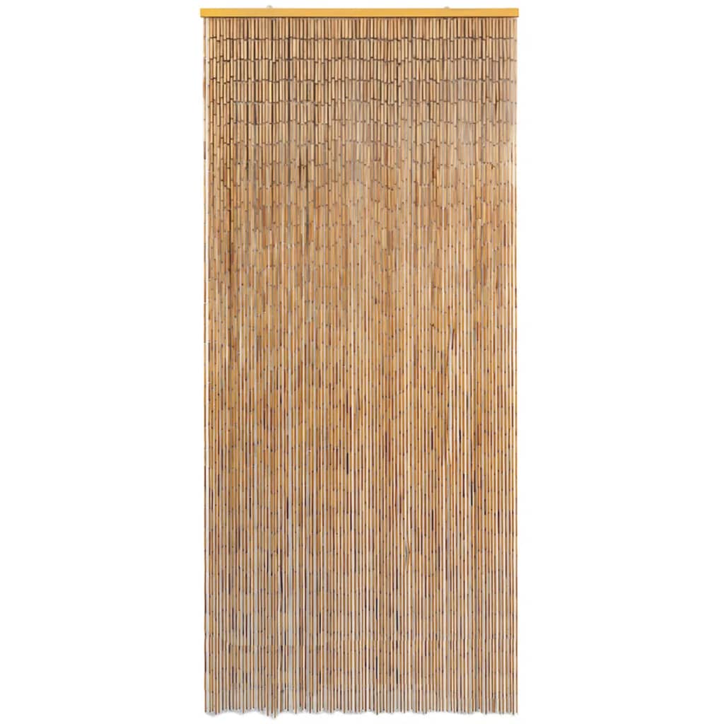 Rideau De Porte Contre Insectes Bambou 90 X 220 Cm Cfw244994
