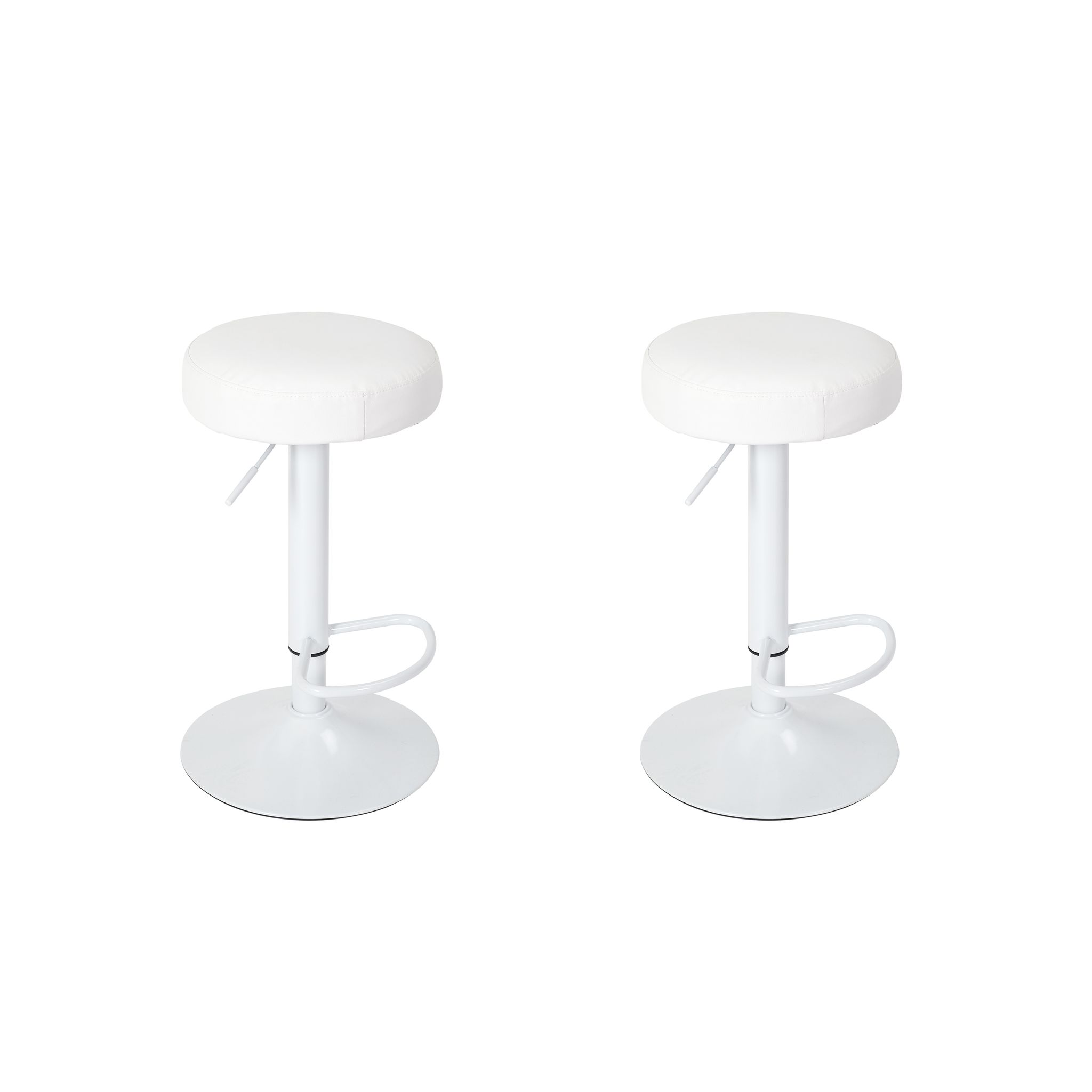 Lot De 2 Tabourets De Bar - Home Deco Factory - Mumford - Réglables