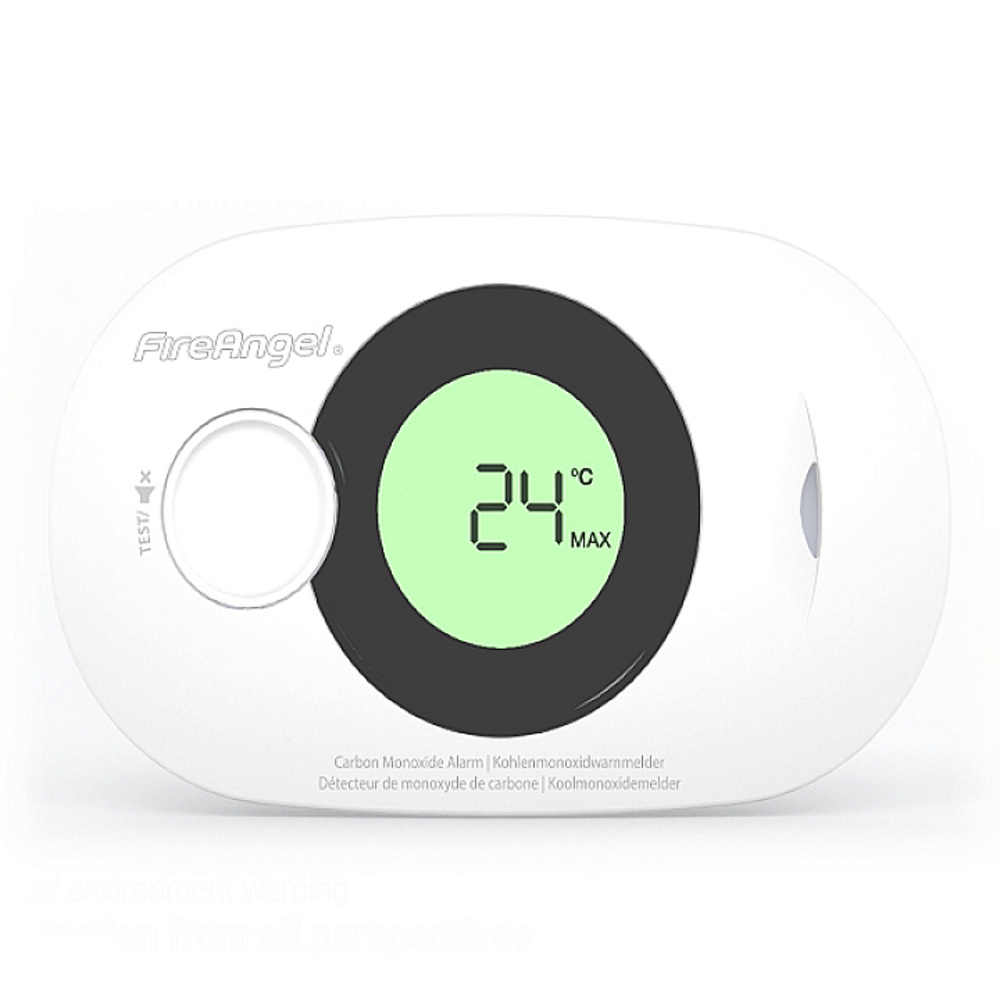 Fireangel Rauch- Und Gasmelder Fa3322-Eux10 Kabellos Alarm 85 Db Lcd - Image 2