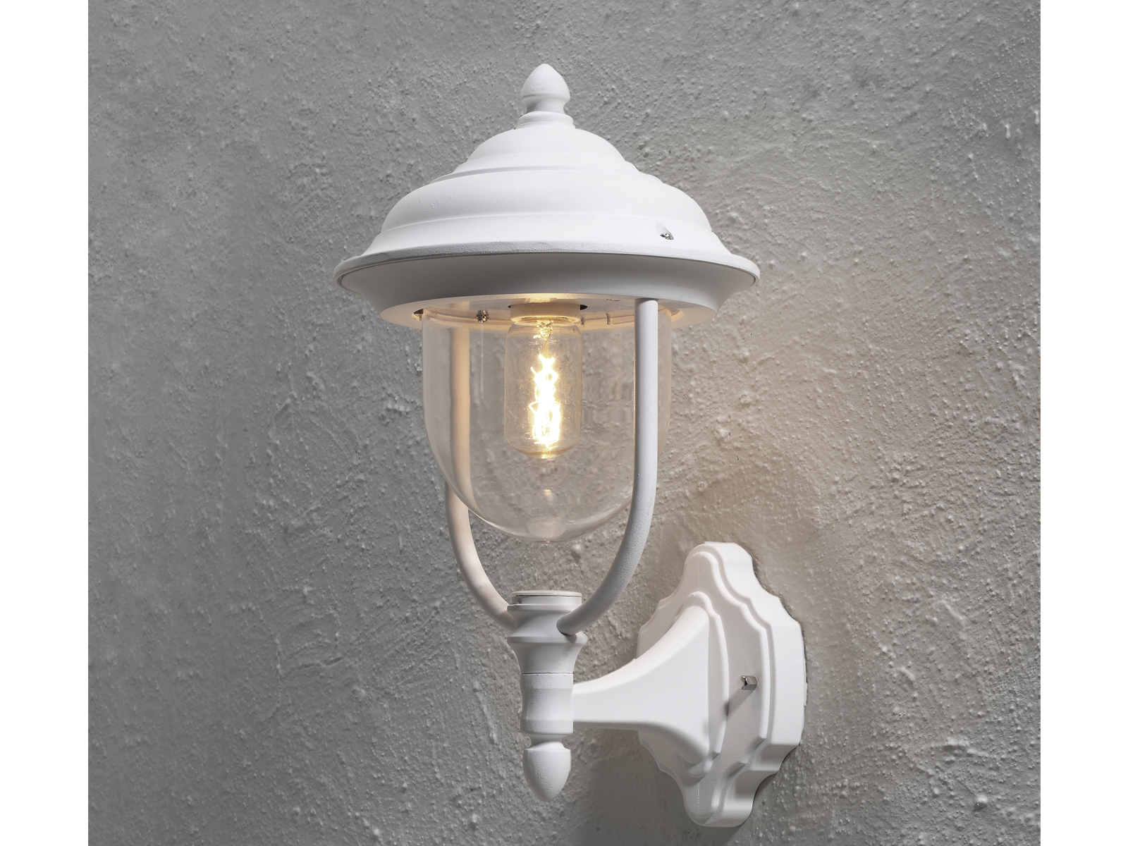 Konstsmide Außenwandleuchte »Parma«, 75 W - weiss - Bild 5