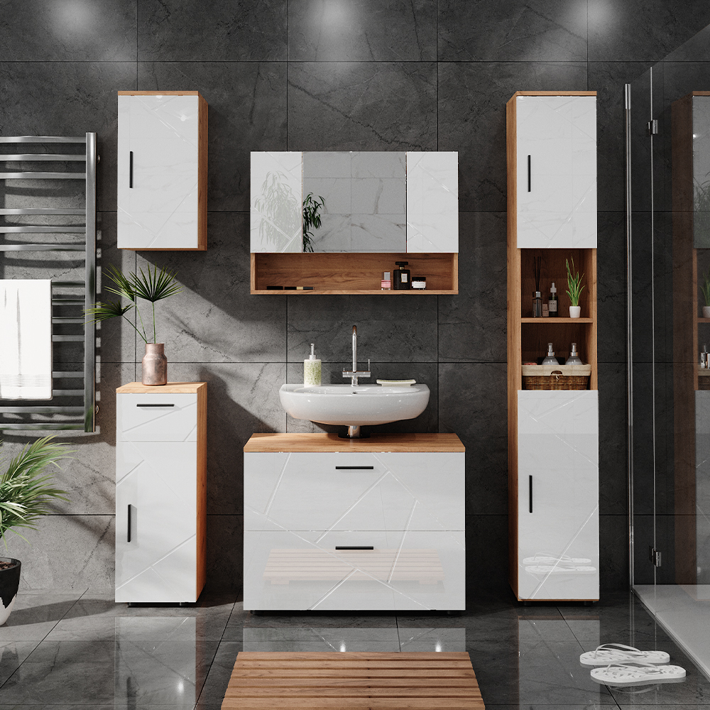 Vicco - Ensemble De Meubles De Salle De Bain Irma