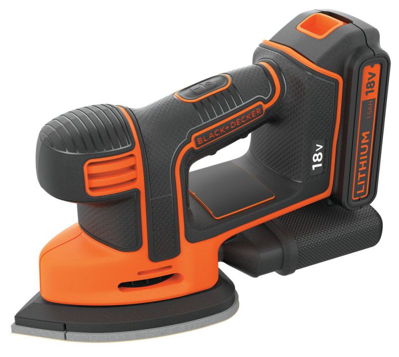 Black&Decker Black+Decker Bdcds18 Akku Dreieckschleifer Schleifmaschine Mouse 18V Tasche