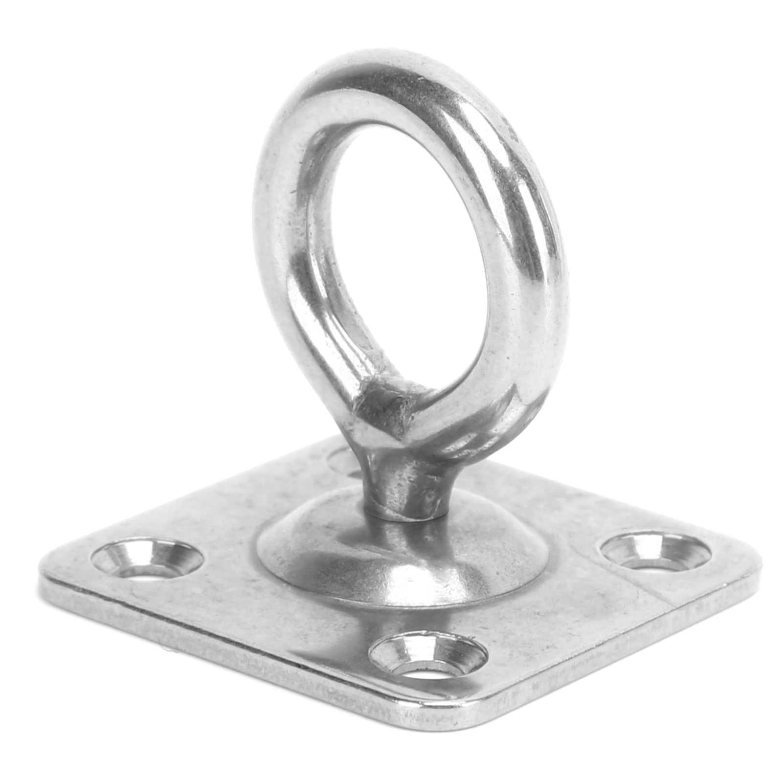 Crochet de plafond en acier inoxydable 316 antirouille, œillet plaque en U, diamètre 6 mm, lot de 6