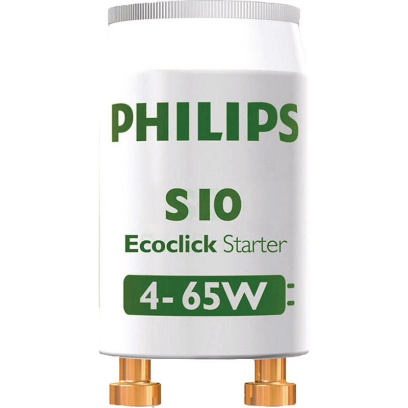 Philips Weiss Beleuchtung Zubehör, Starters S10 4-65W Sin 220-240V Wh 2Pf/1 - Image 3