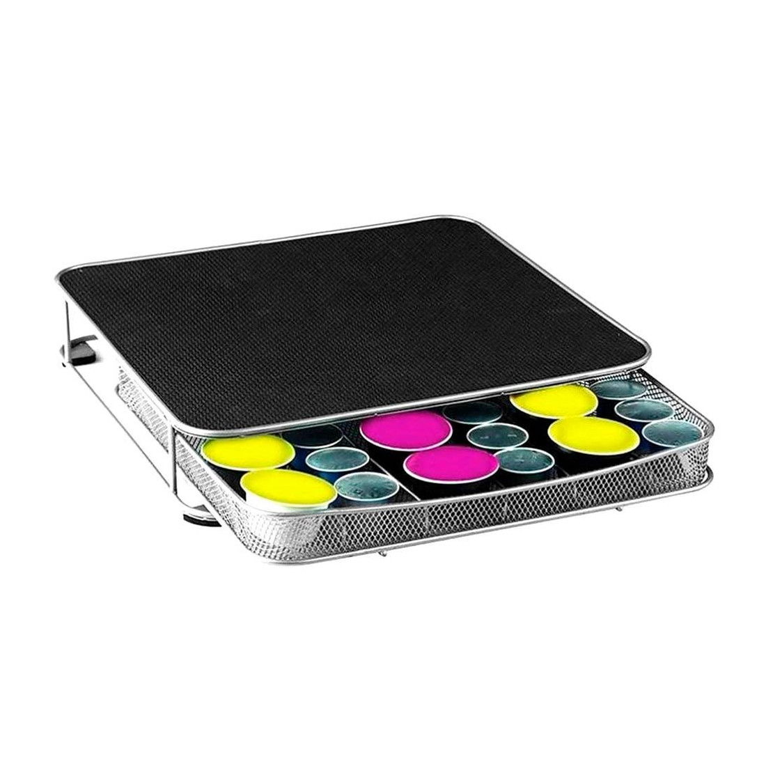 Standard-Kaffeemaschine mit Kapselhalter 32 x 29 x 6 cm Metall/Schwarz/Silber - Image 3