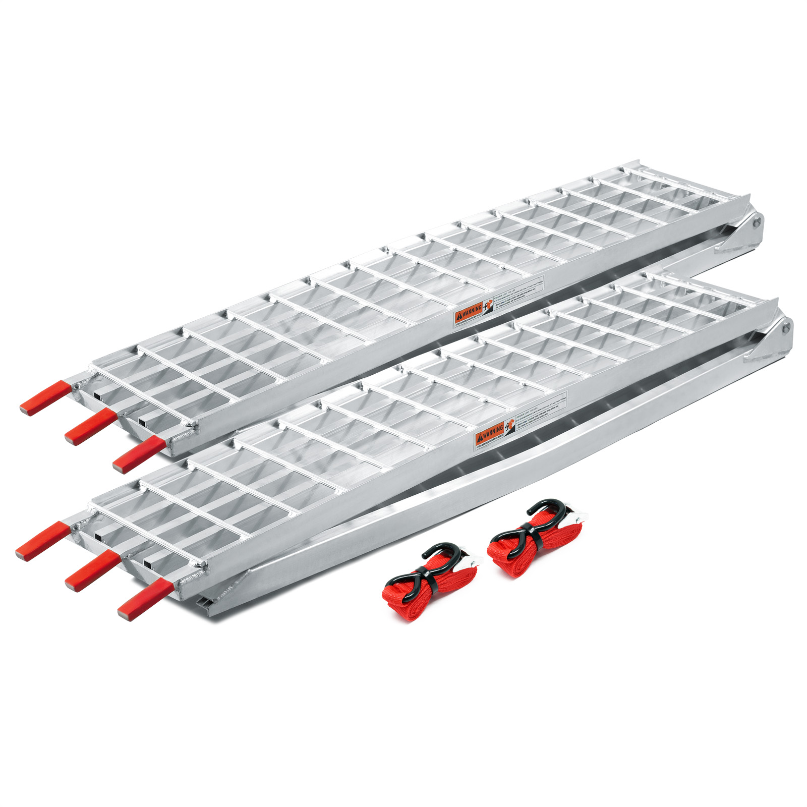 2x Rampe Di Carico Ripiegabili Per Moto Atv 310cm 1080kg In Allumin...