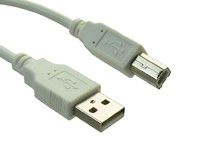 Sandberg USB 2.0 A-B male 1.8 m (1.80 m, USB 2.0), USB Kabel - Bild 4
