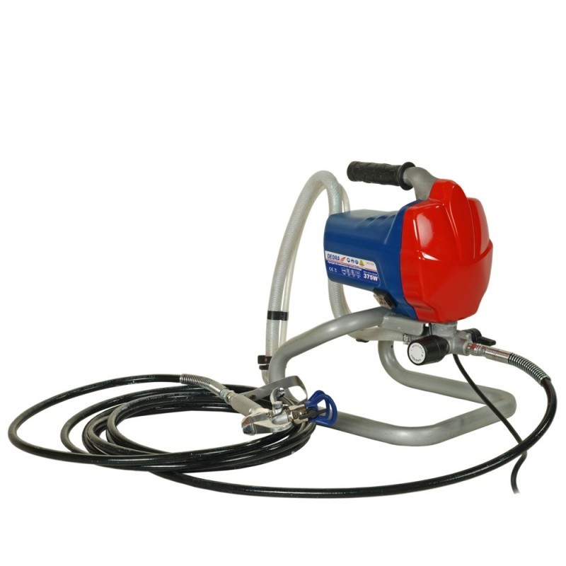 Dedra Blau/Rot Farbsprühsystem, Luftlose Farbsprüheinheit 650W Ded7421 - Bild 3
