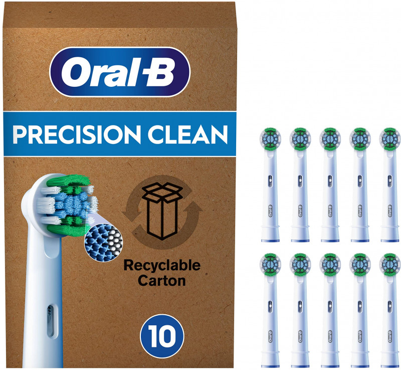 Oral-B Aufsteckbürsten PRO Precision Clean, Weiß, 10 Stück - Image 5
