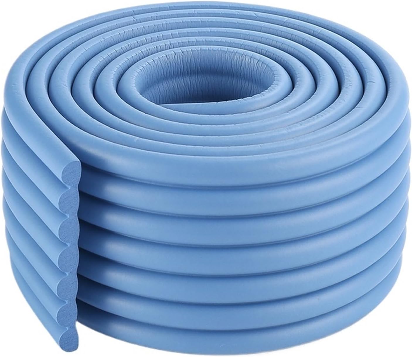 Protection de pieds de lit antidérapante, rouleau 4 x 2 m, bleu, découpe sur mesure