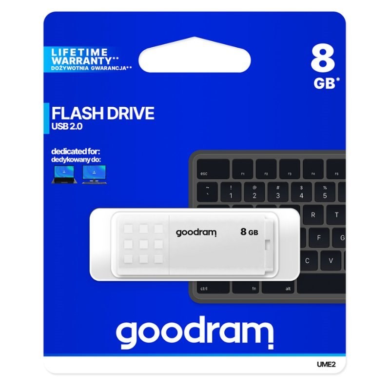 Tresice France Weiß Goodram 8 Gb Usb 2.0 Er Usb-Stick