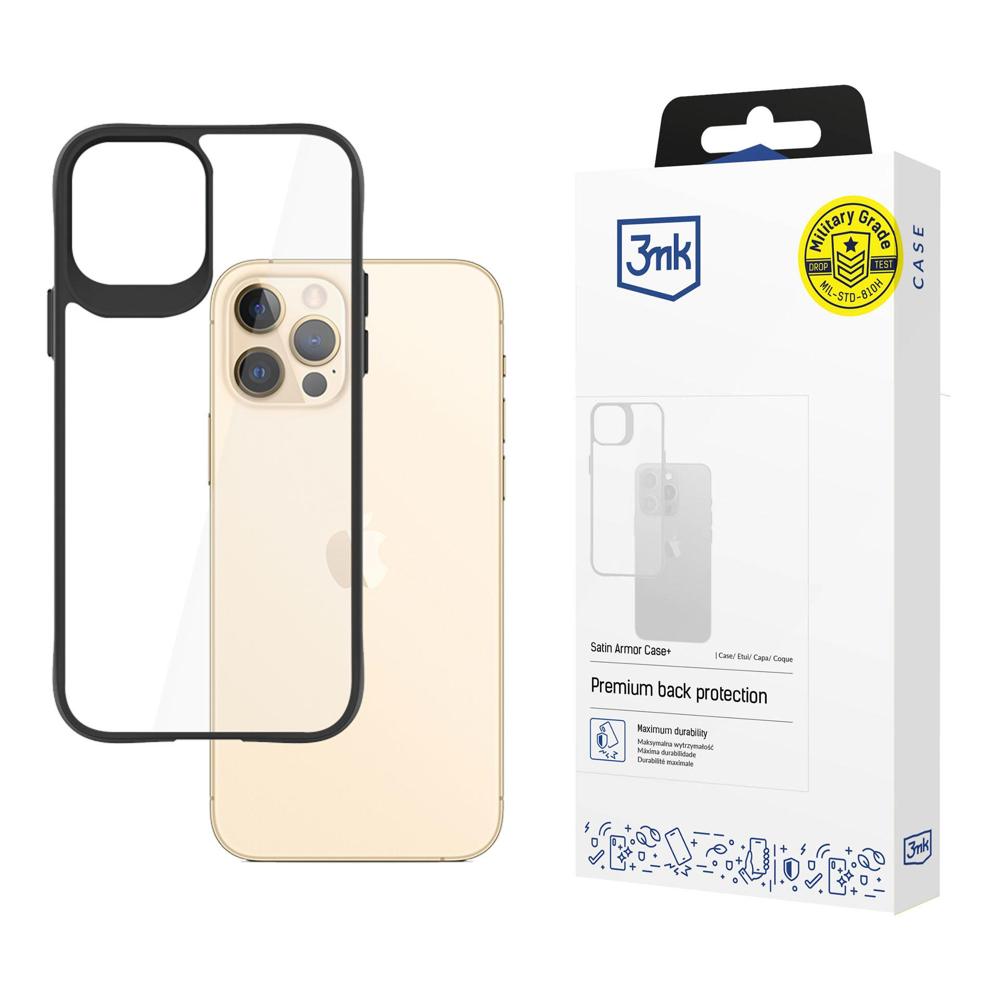 Oem Transparent Apple Iphone 12 Pro Max - 3Mk Satin Armor Case+
