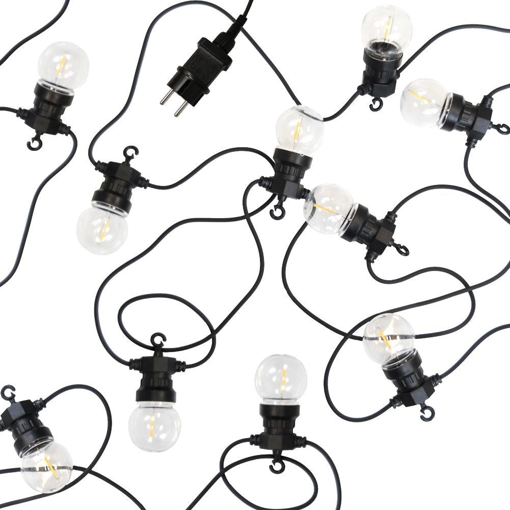 Progarden Mehrfarbig - Indooroutdoor Garland With Warm Retro Colored Light Bulbs