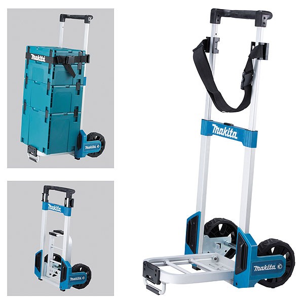 Makita Silber/Blau Transportwagen, Makac Trolley (120 Kg) - Image 5