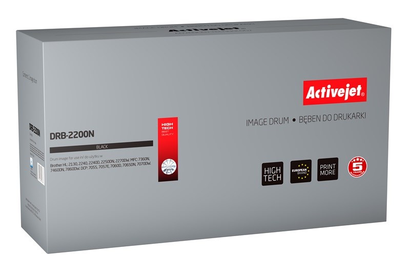 Activejet , Toner, Drb-2200N Drucker-Trommel Kompatibel (E) (Bk) - Image 3