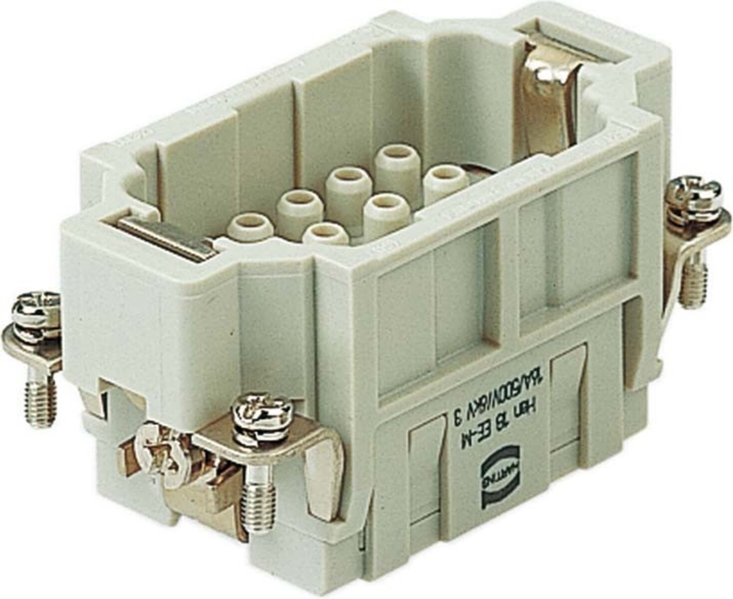 Harting Stifteinsatz, Elektronikkabel + Stecker, Grau - Bild 6
