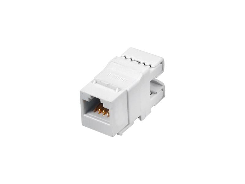 Alan Keystone-Buchse Rj45 Utp Kat. 5E Ungeschirmt Q-Lantec Mkn-U5-1