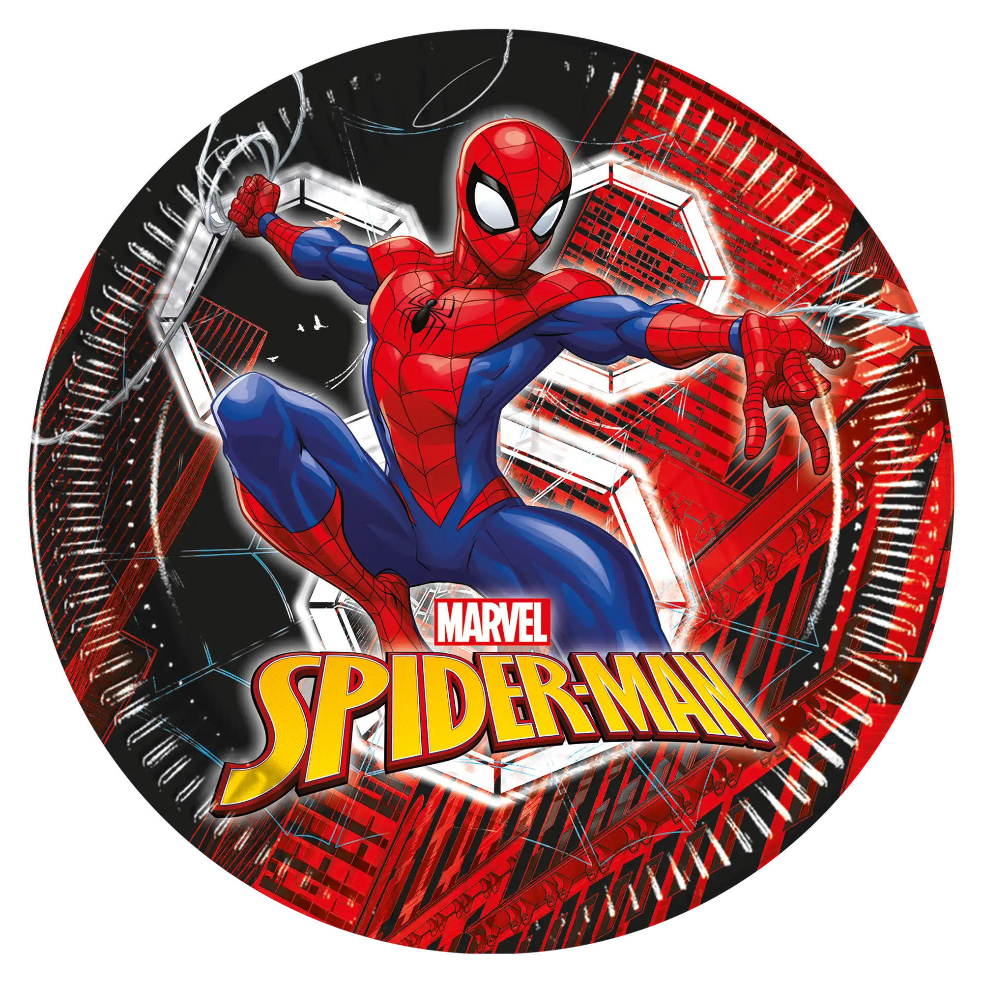 Oem Spiderman Pappteller 23 Cm 8 Stück.