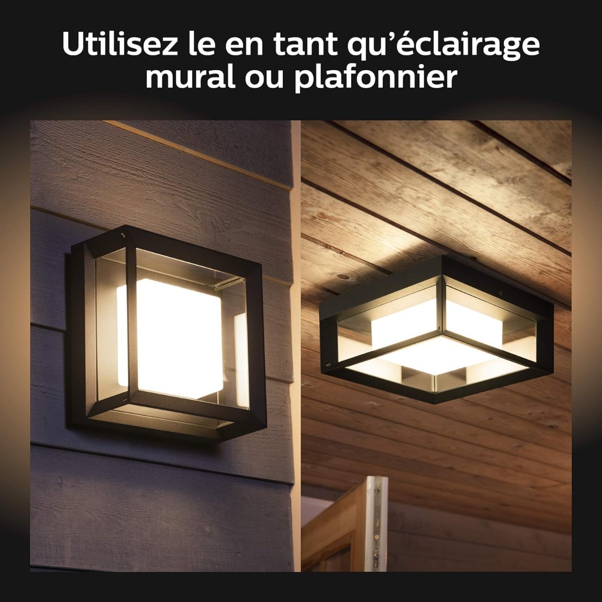Philips Hue - White & Color Lot De 2 Appliques Murales Extérieures