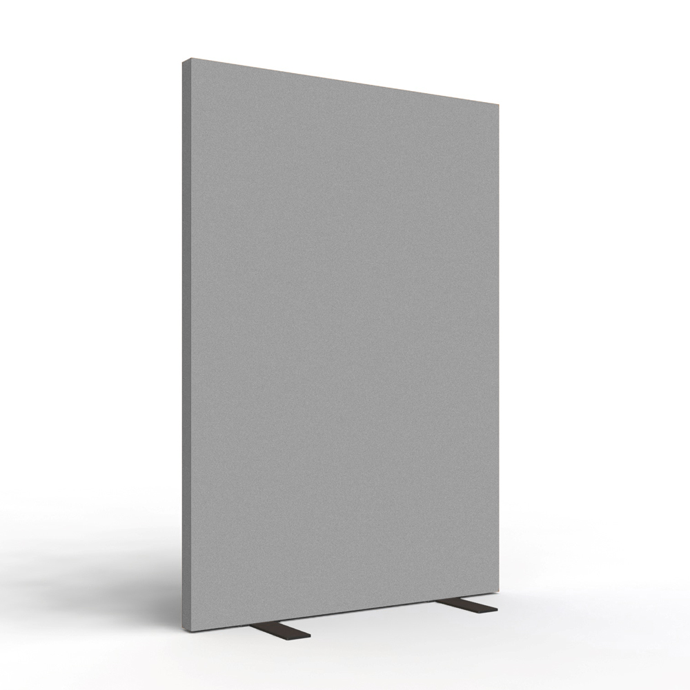 Vivol Spacio Akustik Trennwand 120x160 Cm - Mit Standfüßen - Hellgrau