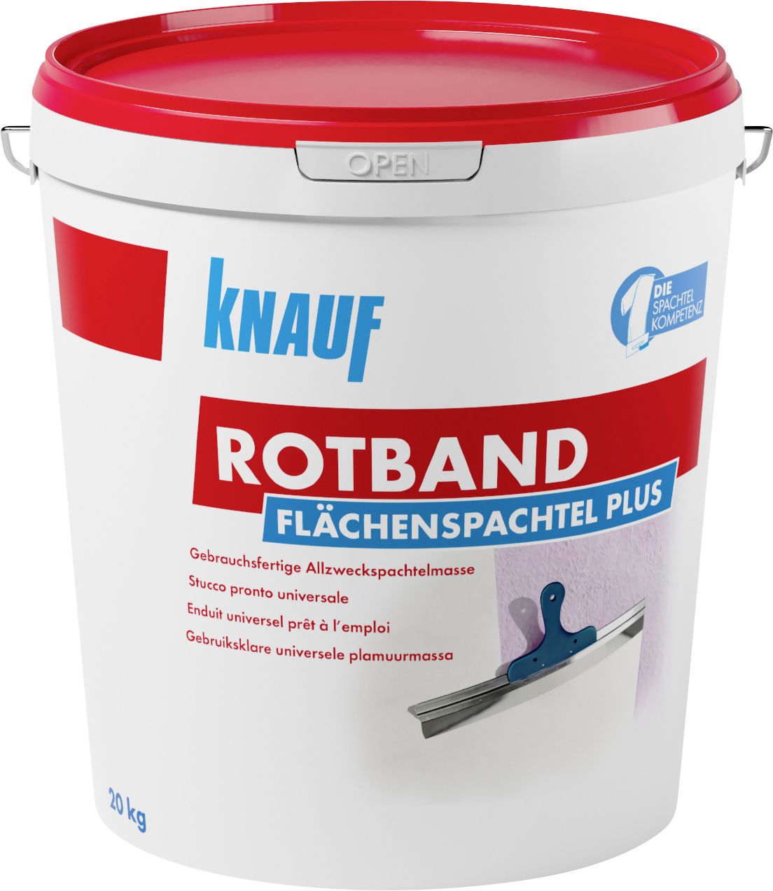 Rotband Flächenspachtel Plus 20 Kg