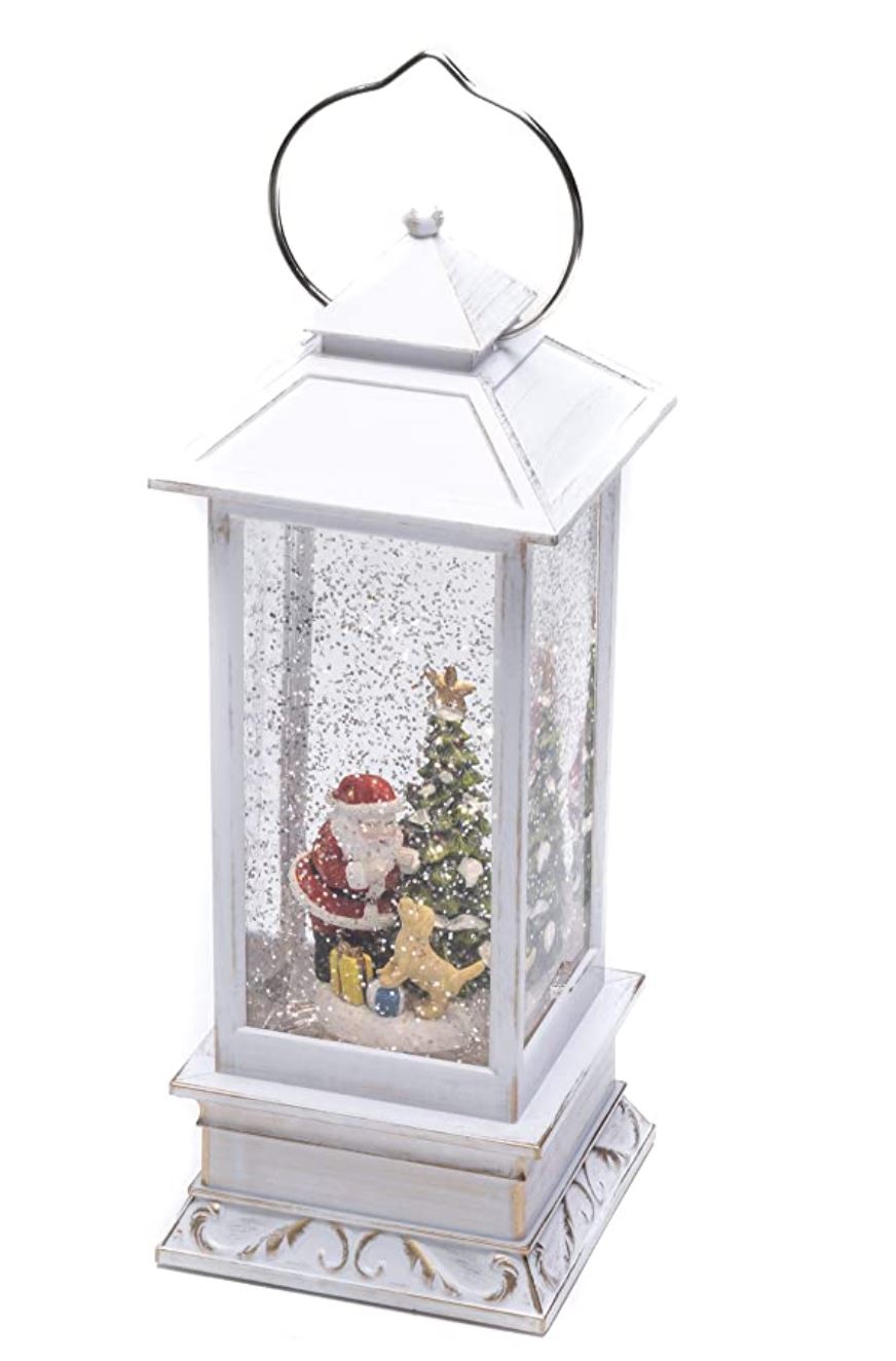 Konstsmide Weihnachtsbeleuchtung  LED Wasserlaterne Weihnachtsmann mit Hund - Image 3