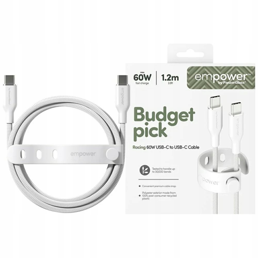 Coco Panzerglass Usb Typ C - Usb Typ C Kabel 1,2 M Weiß 1 Stück. - Bild 4