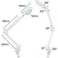Loupe à main LED à tête rotative, grossissement 5x, 5 dioptries, pour travaux de précision