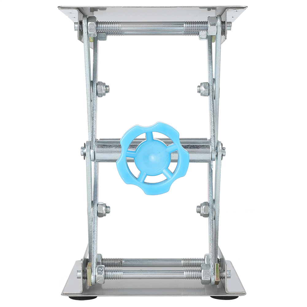 Plateforme élévatrice manuelle LEDE en acier inoxydable, levée 45 à 150 mm, pour instruments de laboratoire