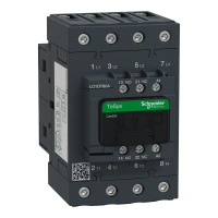 Schneider Electric LC1DT80AP7 Contacteur de puissance 4 NO (T) avec contact auxiliaire Piece 1 pc(s)