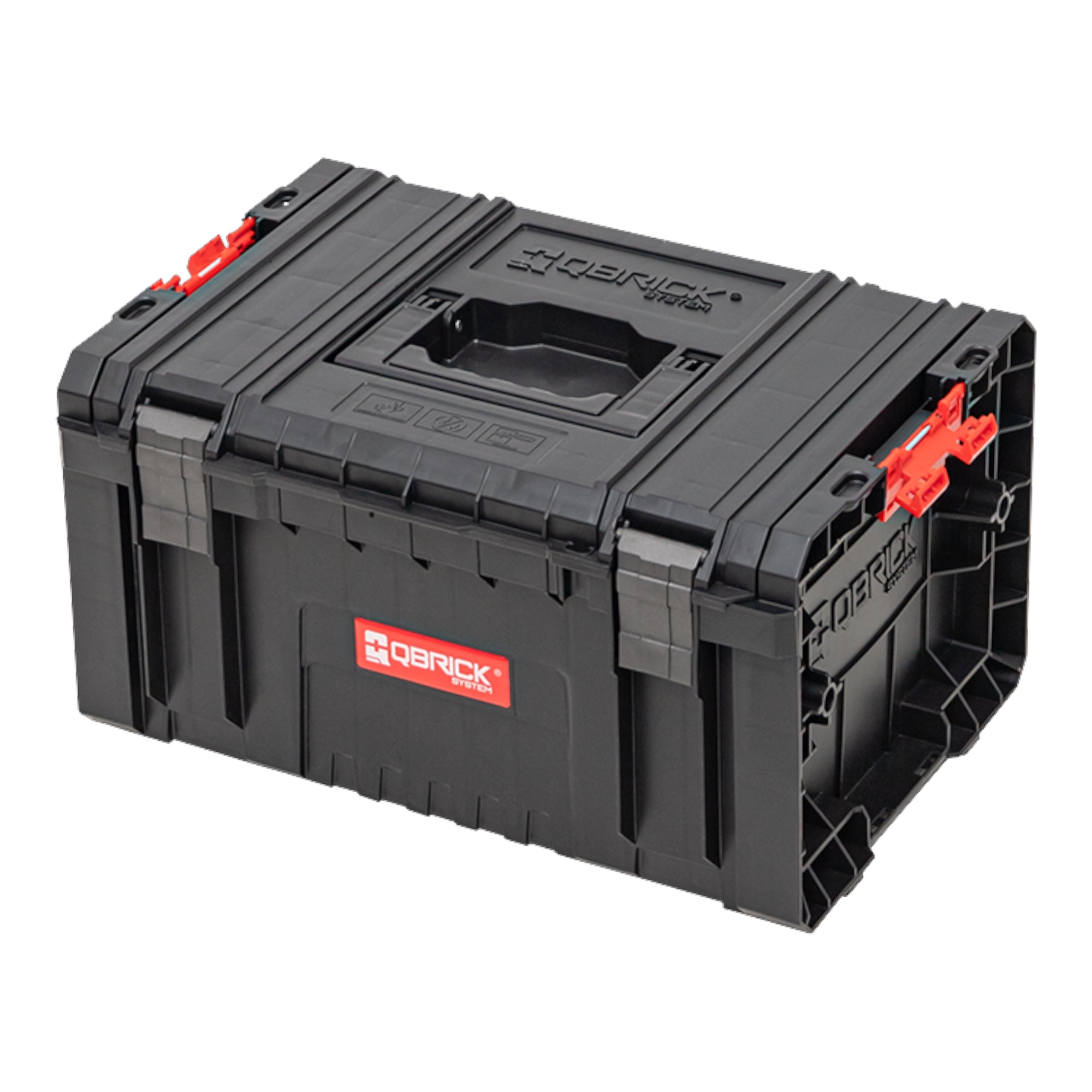 Qbrick Mehrfarbig System Pro Werkzeugkasten 2.0, Modularer Werkzeugkasten Aus Kunststoff, 19 L