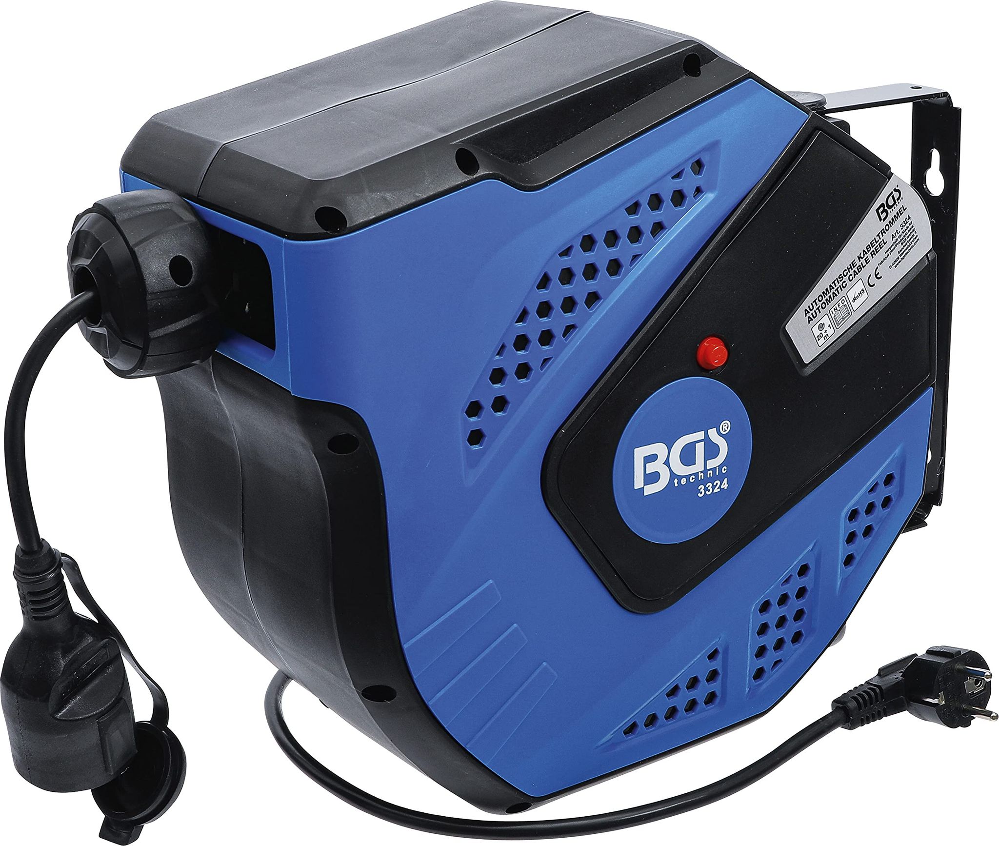 BGS Automatische Kabeltrommel 20 m