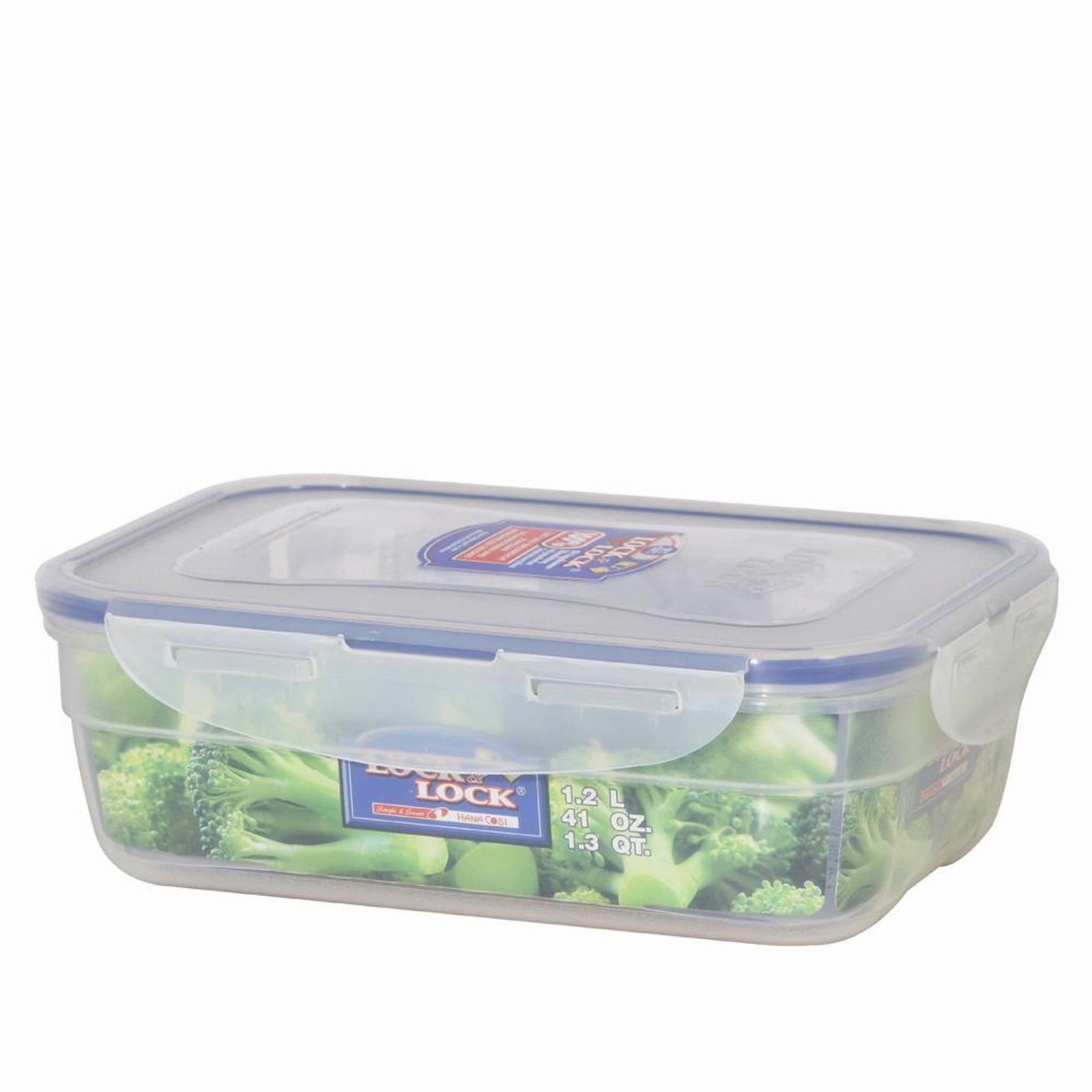 Lock & Lock Transparent Vorratsdose Stapelbar 1.2Lt 210X146x67mm, Vorratsbehälter, - Bild 4