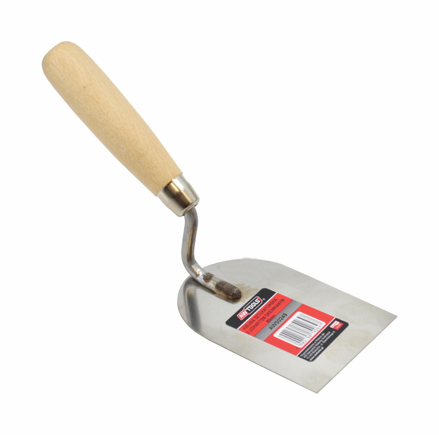 Awtools Stopfspachtel - 80 Mm - Edelstahl - Holzgriff - Breite 80 Mm 5902198742647 - Image 2