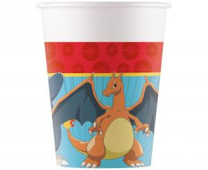 Procos Mehrfarbig Einweggeschirr, Pokémon Pappbecher (8 Stück) (8X) - Image 4
