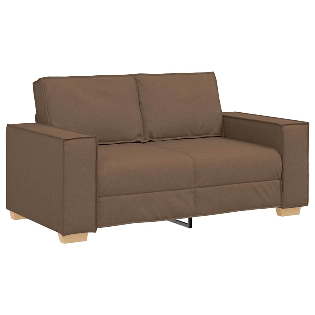 2-seater Sofa Brown 160x78x84 Cm Fabric Vidaxl