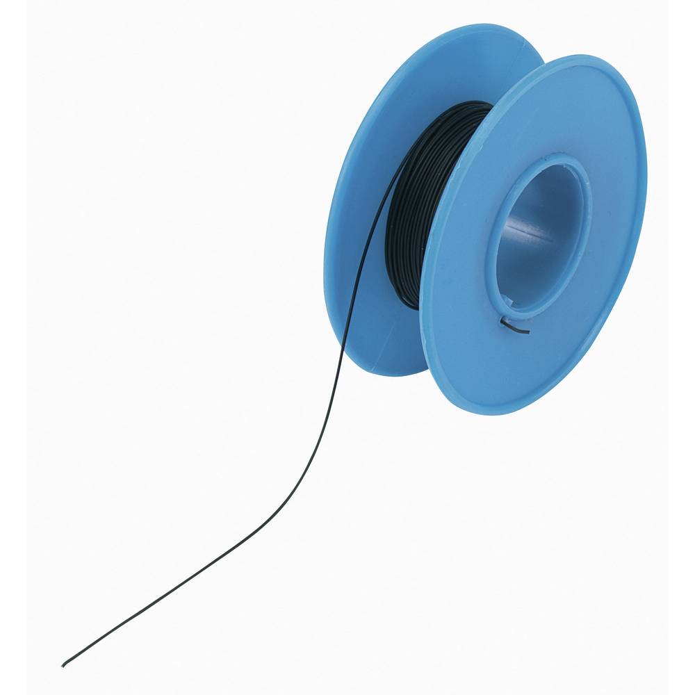 TruComponents 1566846 Winding Wire 0.13 mm² Black 15 m for Transfo...