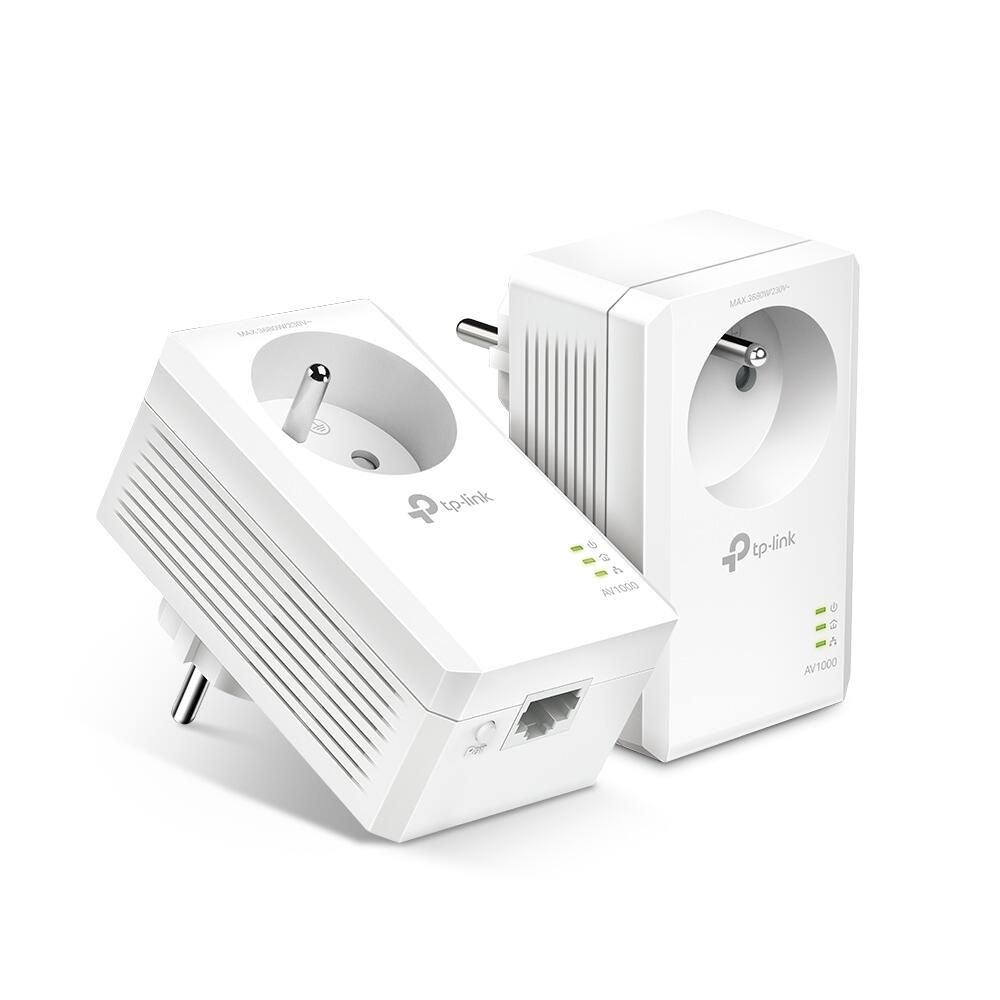 Tp-Link Powerline-Adapter Tl-Pa7019p Kit 1000 Mbit/S Gigabit Ethernet Steckdose - Bild 3
