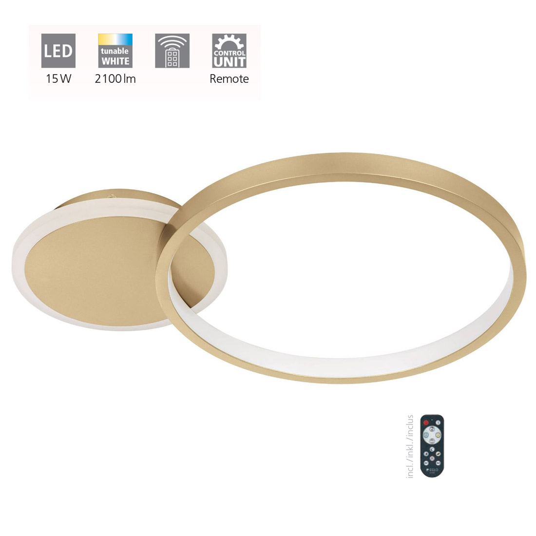 EGLO Gafares gold weiss - Bild 4
