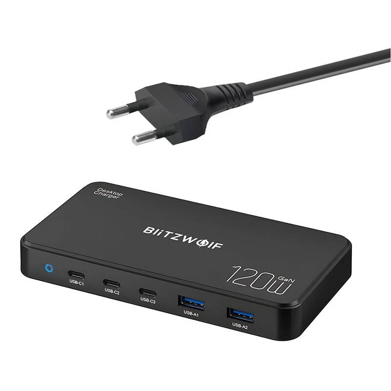 BlitzWolf Charging Station Blitzwolf BW-i100 5in1 120W - Bild 3