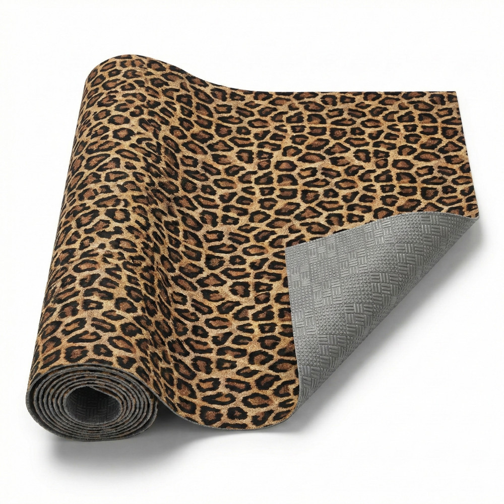 Tappeto Runner Da Cucina Passatoia Antiscivolo Leopardato Maculato ...