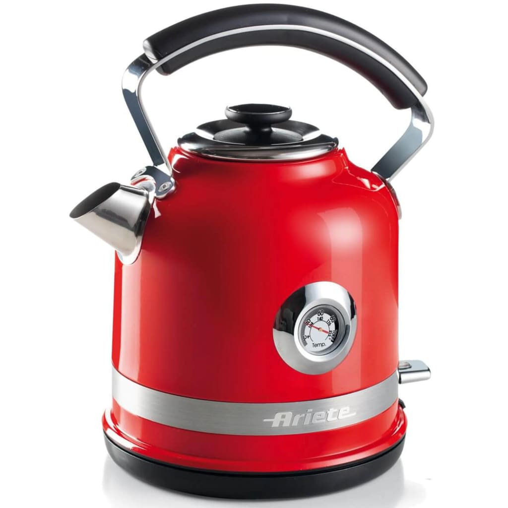 Ariete Moderna Wasserkocher Rot 1,7 Liter 24,5 X 19,5 X 29 Cm 1 Stück - Bild 3