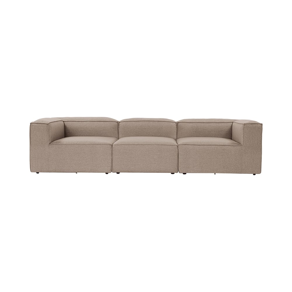 Ahd Amazing Home Design Sofa 4-Sitzer Modern Modular Aus Leinen Fora 4 - Beige 8684282422358