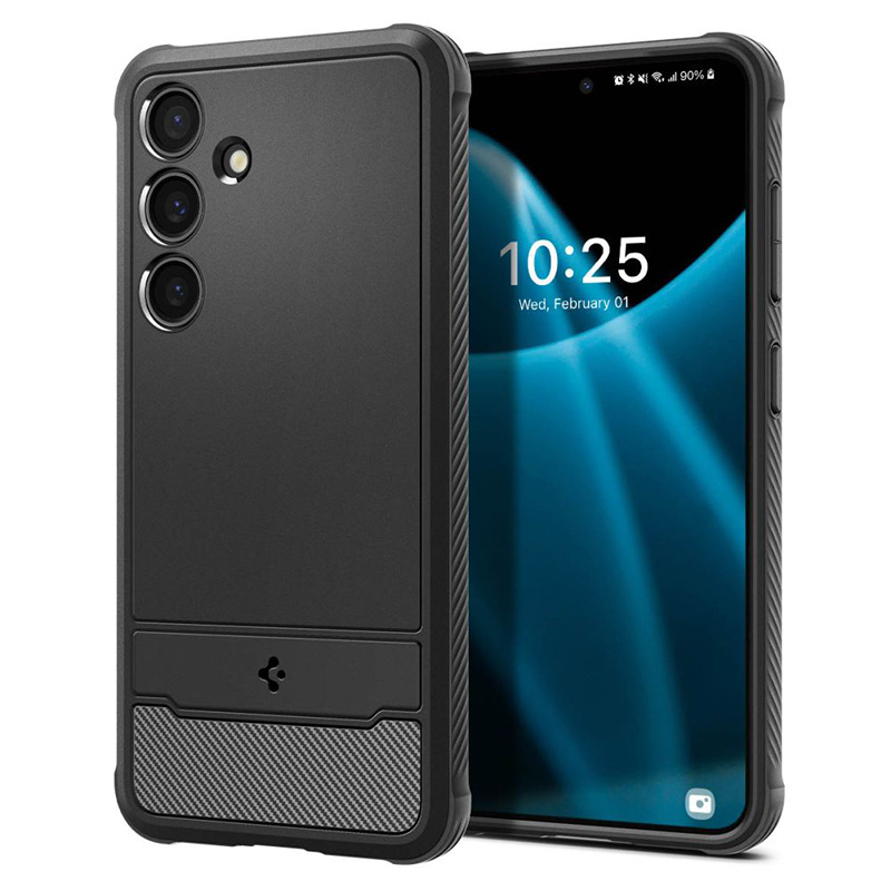 Joom Spigen Rugged Armor Galaxy S24 Mattschwarz - Bild 7
