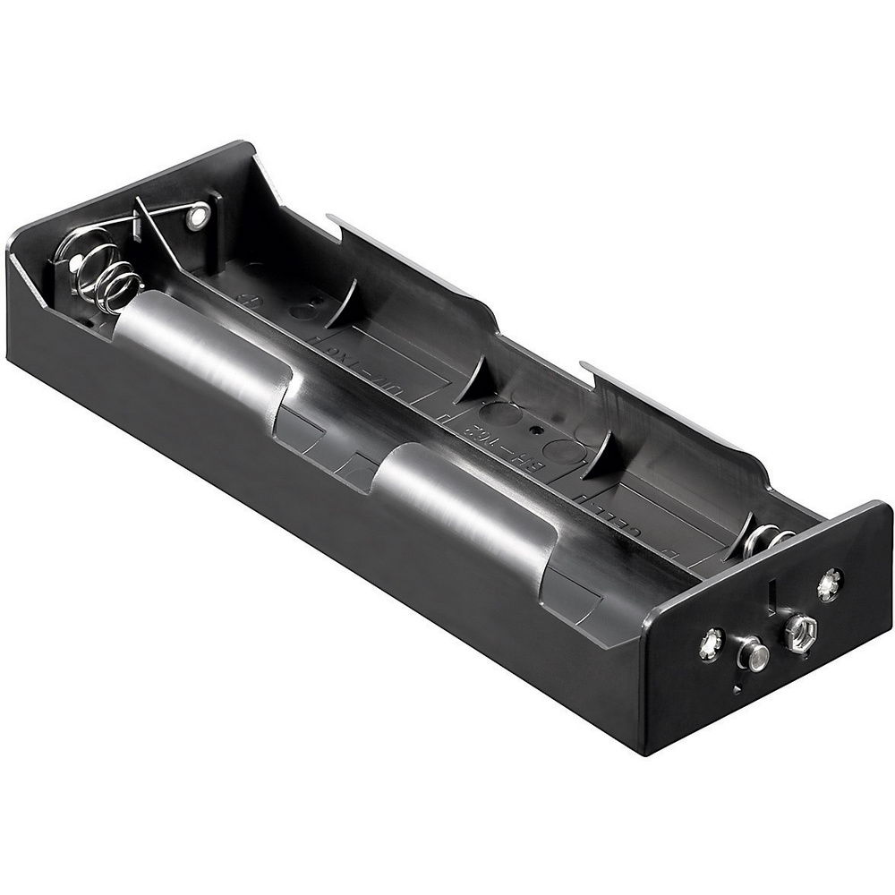 Goobay - 10872 Batteriehalter 6X Mono (D) Druckknopfanschluss (L X B X H) 195 X 73.5 X 32.8 Mm