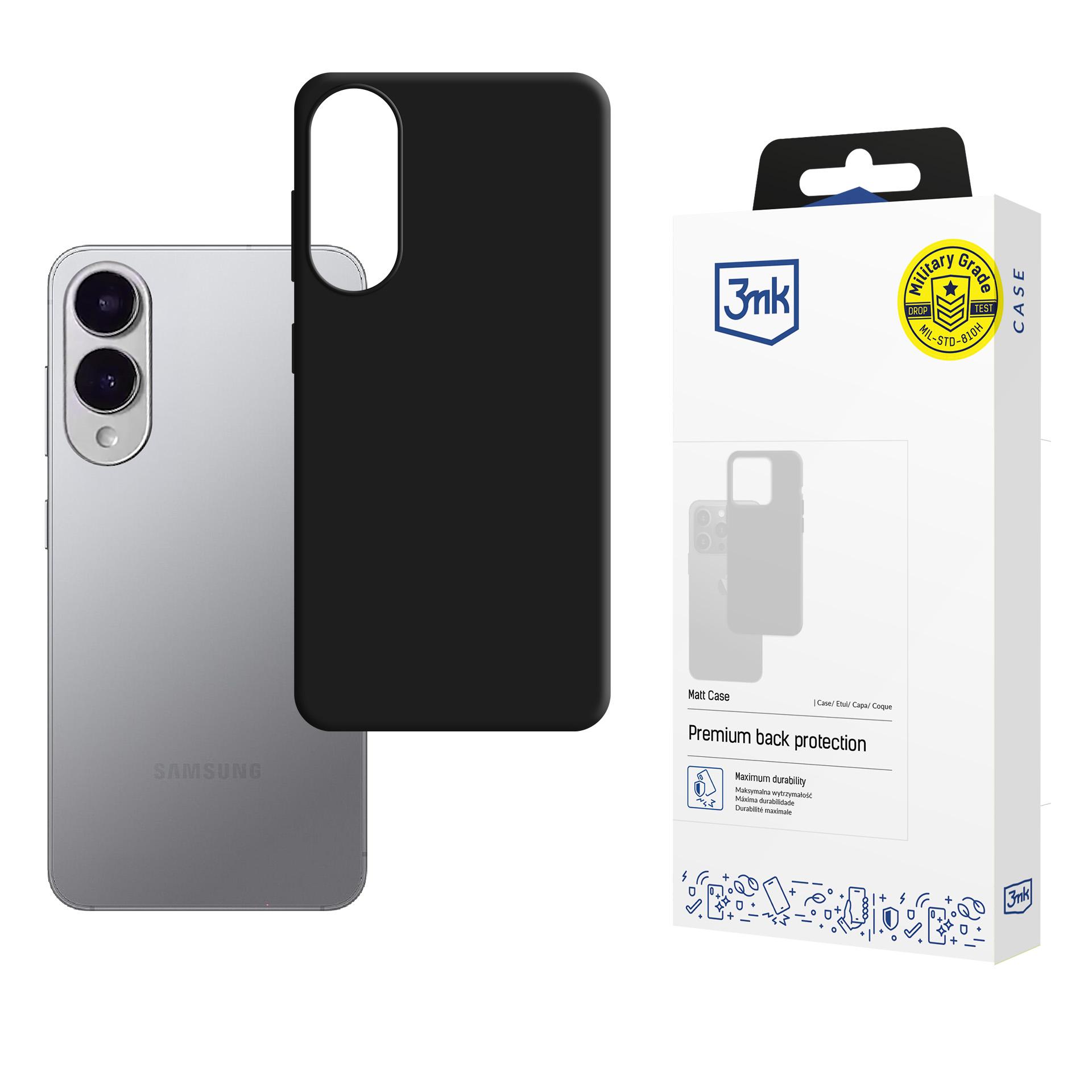 Oem Schwarz Samsung Galaxy S25 Edge - 3Mk Matthülle