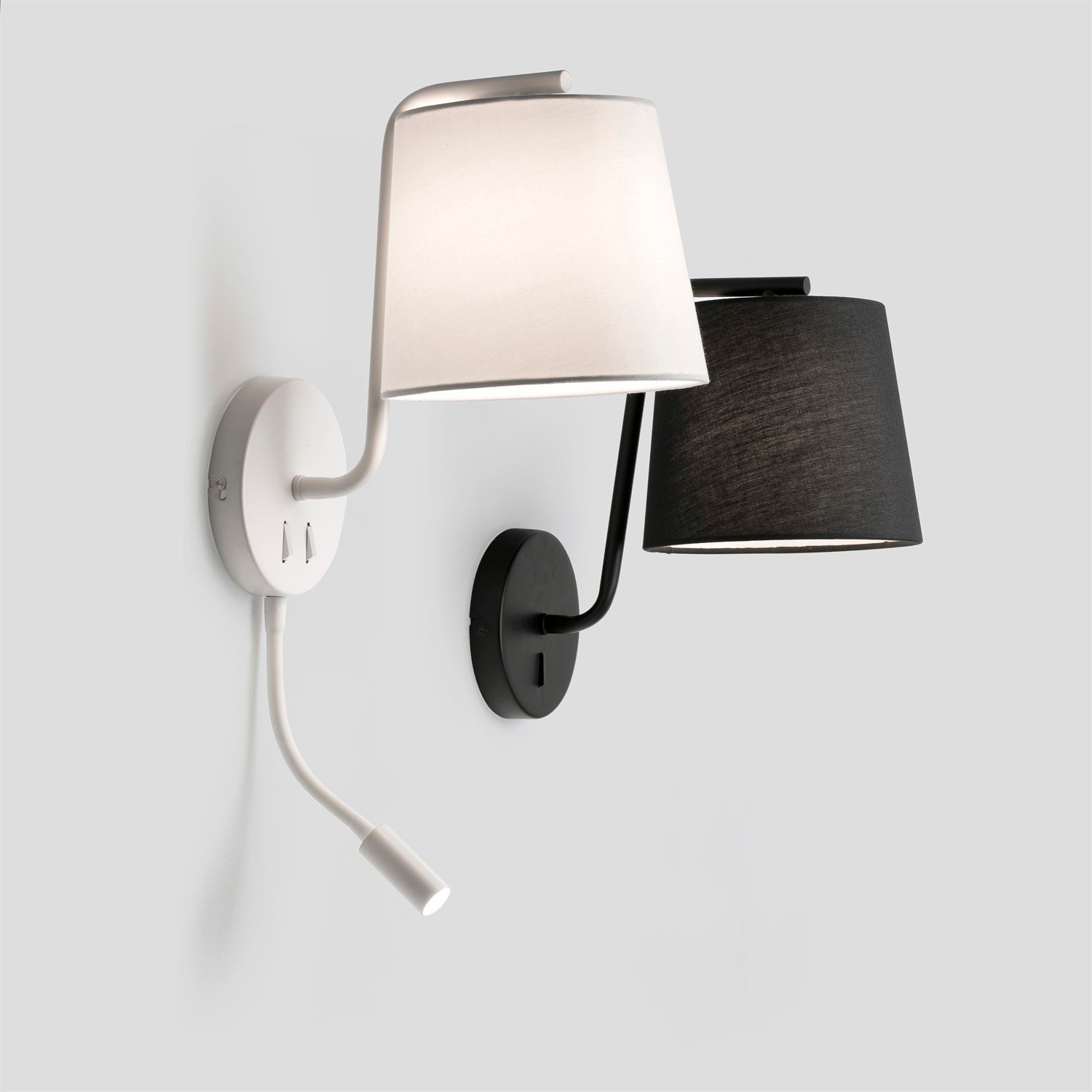 Faro Barcelona Weiß Berni, Applique Mit Led Reader