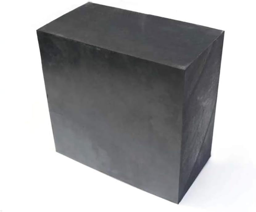 Plaque en caoutchouc antidérapant 100 x 100 mm, absorption des vibrations, protection des sols, noir